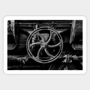 Steam Train Shuriken Sticker